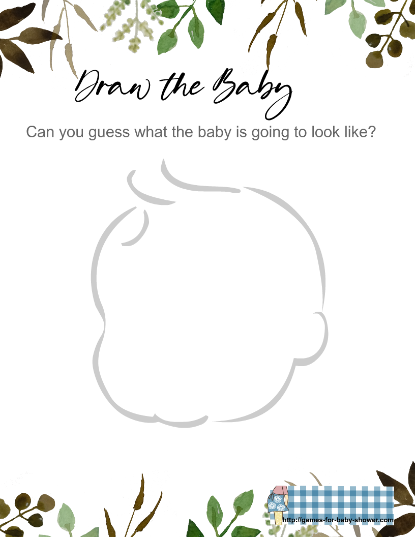 Beautiful Custom Birth Poster - My Baby Sketch – My Baby Sketch Shop