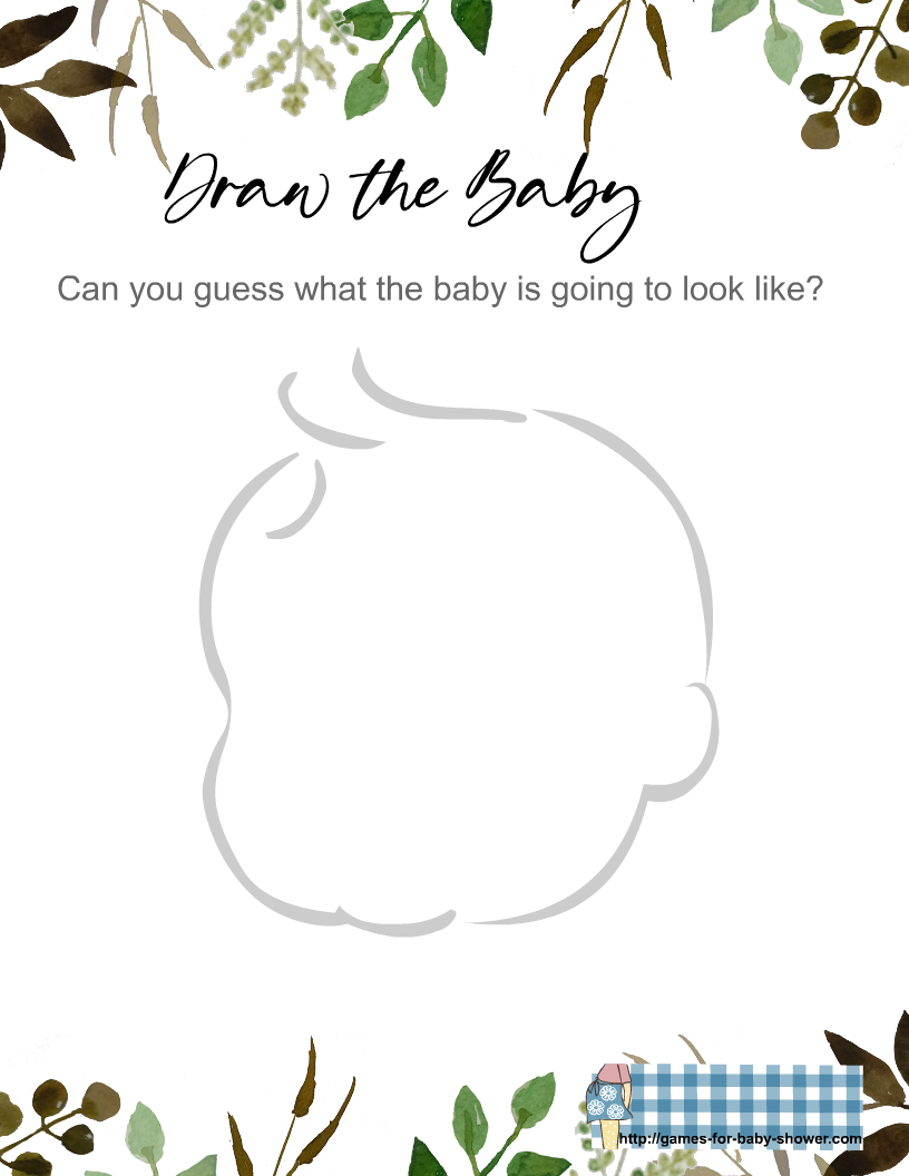 Fun Baby Shower Game Printables Easy Download Printables For Everyone