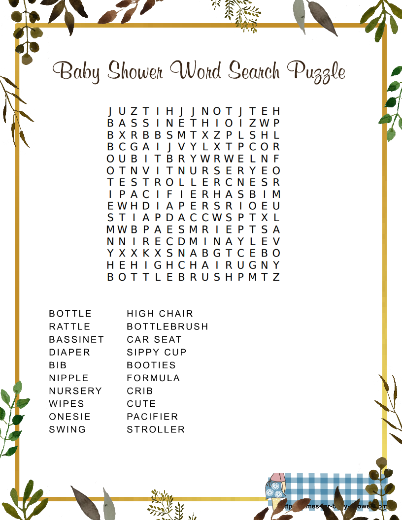 Baby Word Search Printable Purple Peonies Baby Shower Games OhHappyPrintables Lupon gov ph